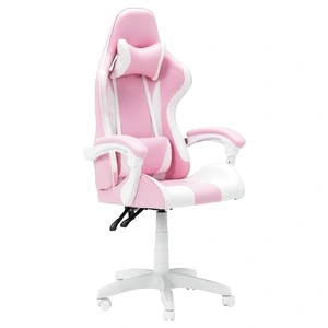 Геймърски стол Comfortino 6311 - бял - розов