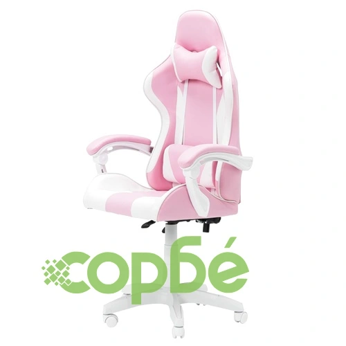 Геймърски стол Comfortino 6311 - бял - розов ➤ топ цена ➤ sorbe.bg