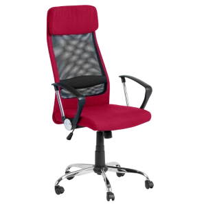 Офис стол за президент Comfortino 6183 в бургунди