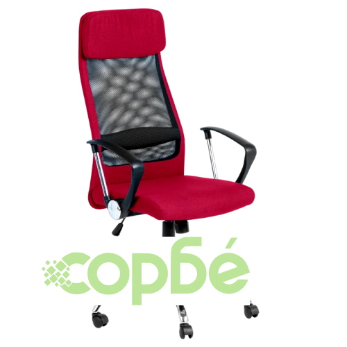 Офис стол за президент Comfortino 6183 в бургунди ➤ топ цена ➤ sorbe.bg