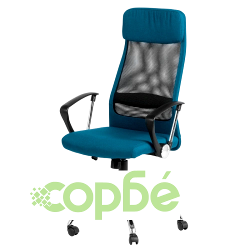 Президентски стол Comfortino 6183 в син цвят ➤ топ цена ➤ sorbe.bg