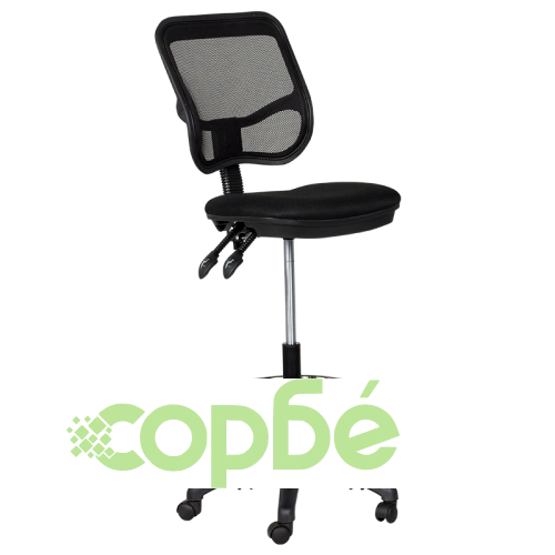 Черен офис стол Comfortino 7552 с висока облегалка ➤ топ цена ➤ sorbe.bg