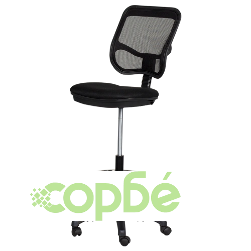 Черен офис стол Comfortino 7552 с висока облегалка ➤ топ цена ➤ sorbe.bg