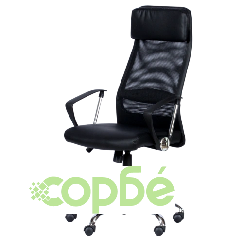 Елегантен офис стол Comfortino 6184 - черен ➤ топ цена ➤ sorbe.bg