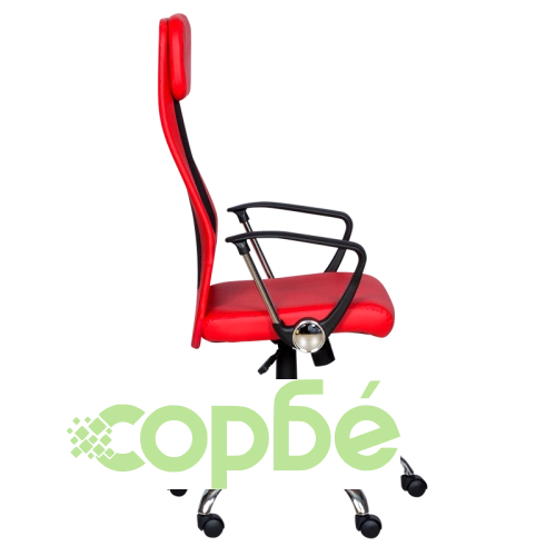 Комфортен президентски стол Comfortino 6184 M в червен цвят ➤ топ цена ➤ sorbe.bg