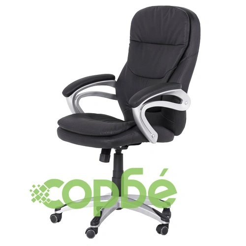 Президентски офис стол Comfortino 6156 - черен LUX ➤ топ цена ➤ sorbe.bg