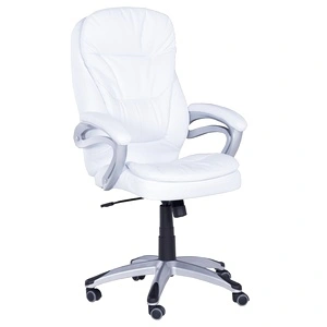 Президентски офис стол Comfortino 6156 - бял