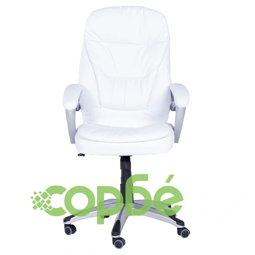 Президентски офис стол Comfortino 6156 - бял ➤ топ цена ➤ sorbe.bg