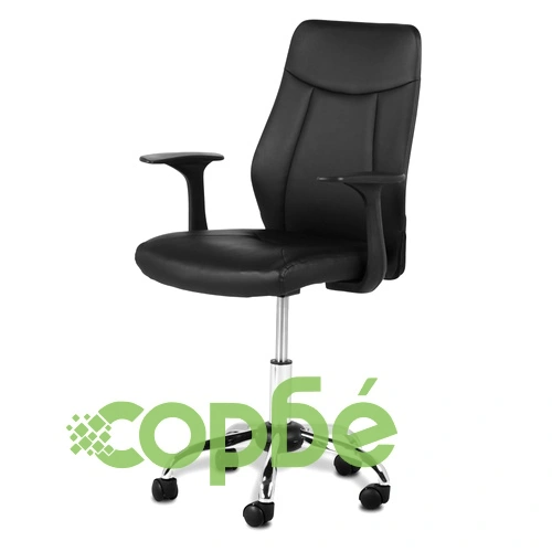 Офис стол Comfortino 6045 - черен ➤ топ цена ➤ sorbe.bg