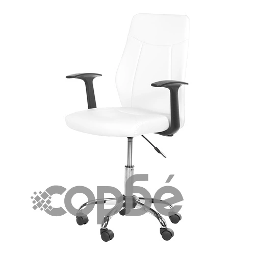 Офис стол Comfortino 6045 - бял ➤ топ цена ➤ sorbe.bg