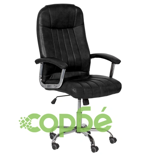 Президентски офис стол Comfortino 6181 - черен ➤ топ цена ➤ sorbe.bg