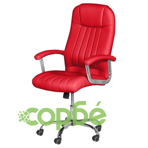 Президентски офис стол Comfortino 6181 - червен ➤ топ цена ➤ sorbe.bg