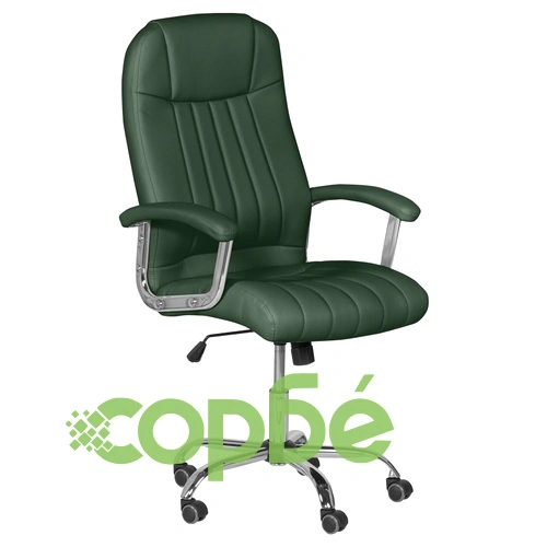 Президентски офис стол Comfortino 6181 - маслено зелен ➤ топ цена ➤ sorbe.bg