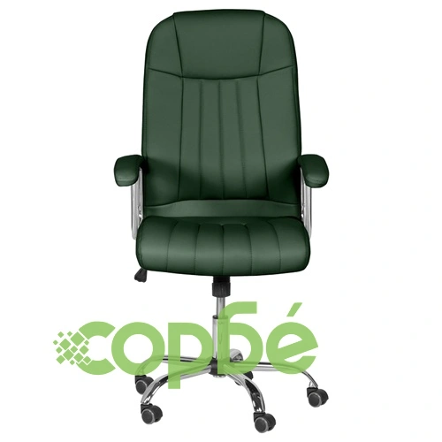 Президентски офис стол Comfortino 6181 - маслено зелен ➤ топ цена ➤ sorbe.bg