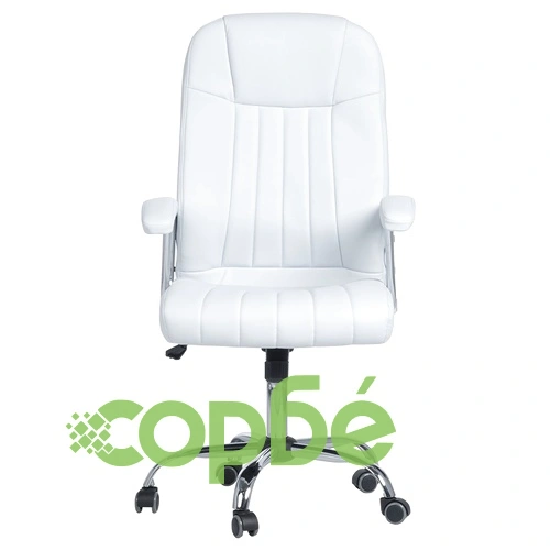 Президентски офис стол Comfortino 6181 - бял ➤ топ цена ➤ sorbe.bg