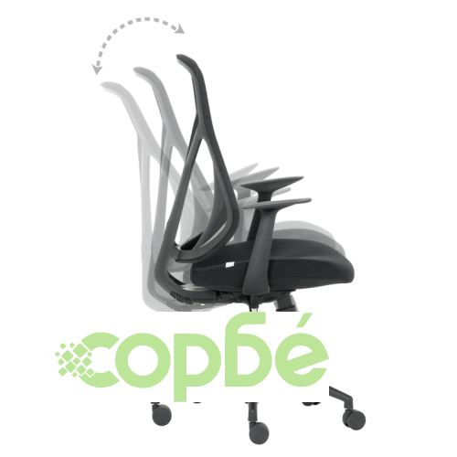 Черен офис стол Comfortino 7900 за работа ➤ топ цена ➤ sorbe.bg