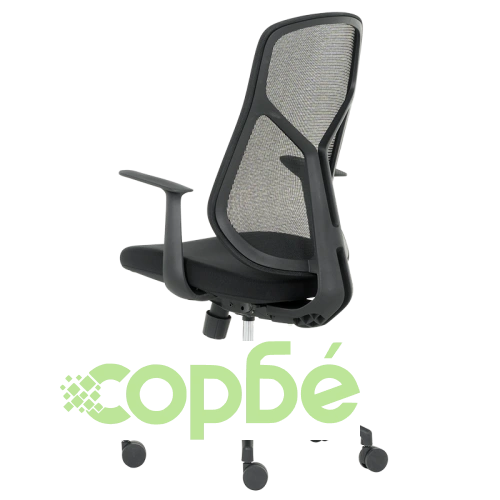 Черен офис стол Comfortino 7900 за работа ➤ топ цена ➤ sorbe.bg