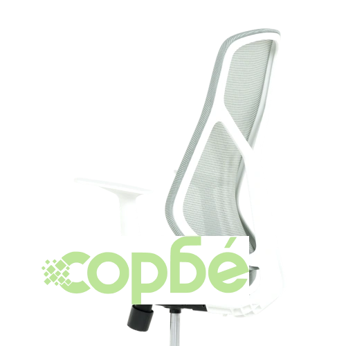 Зелен офис стол Comfortino 7900 W с бяла рамка ➤ топ цена ➤ sorbe.bg