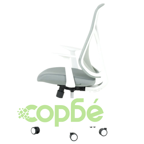 Зелен офис стол Comfortino 7900 W с бяла рамка ➤ топ цена ➤ sorbe.bg