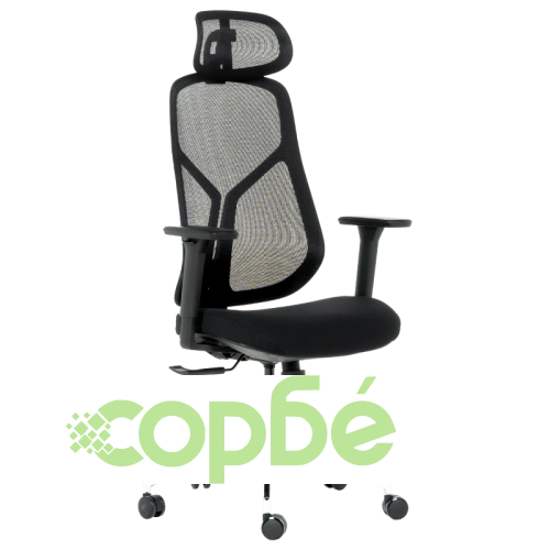 Ергономичен офис стол Comfortino 7901 в черно ➤ топ цена ➤ sorbe.bg