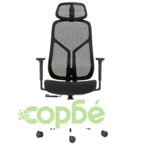 Ергономичен офис стол Comfortino 7901 в черно ➤ топ цена ➤ sorbe.bg