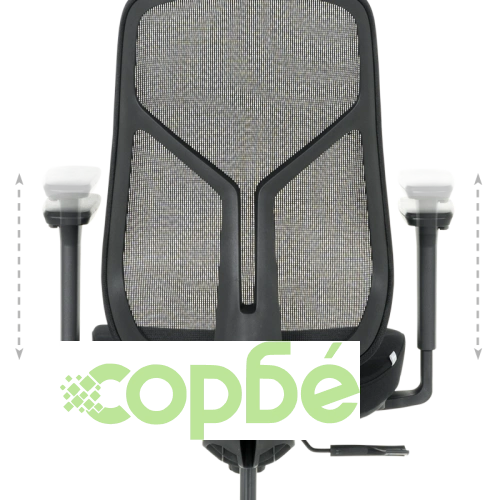 Ергономичен офис стол Comfortino 7901 в черно ➤ топ цена ➤ sorbe.bg