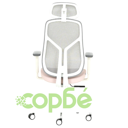 Ергономичен стол Comfortino 7901 в сиво-розов цвят ➤ топ цена ➤ sorbe.bg