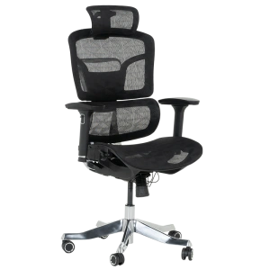 Ергономичен офис стол Comfortino 7902 в черно