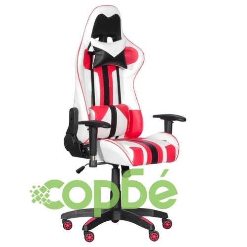 Геймърски стол Comfortino 6192 - червен-бял ➤ топ цена ➤ sorbe.bg