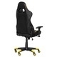 Геймърски стол Comfortino 6193 - черен - жълт