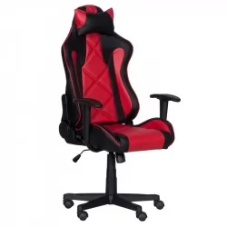 Геймърски стол Comfortino 6196 - черен-червен