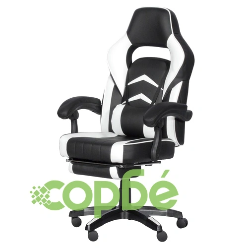 Геймърски стол Comfortino 6198 - черен-бял ➤ топ цена ➤ sorbe.bg