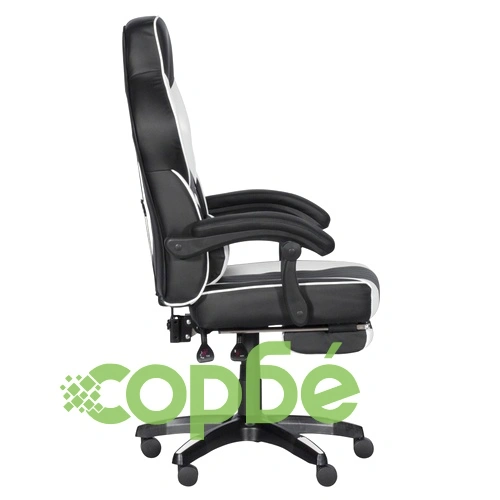 Геймърски стол Comfortino 6198 - черен-бял ➤ топ цена ➤ sorbe.bg