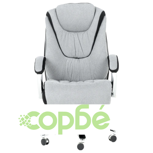 Елегантен Президентски Стол Comfortino 6201 в Сиво ➤ топ цена ➤ sorbe.bg