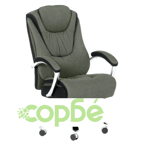 Офис Стол Comfortino 6201 - Президентски Модел в Тъмносиво ➤ топ цена ➤ sorbe.bg