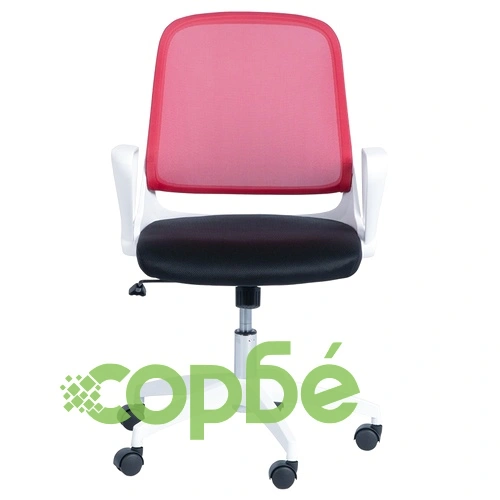 Работен офис стол Comfortino 7033 - червено - черен ➤ топ цена ➤ sorbe.bg