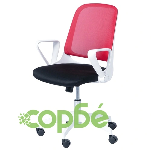 Работен офис стол Comfortino 7033 - червено - черен ➤ топ цена ➤ sorbe.bg