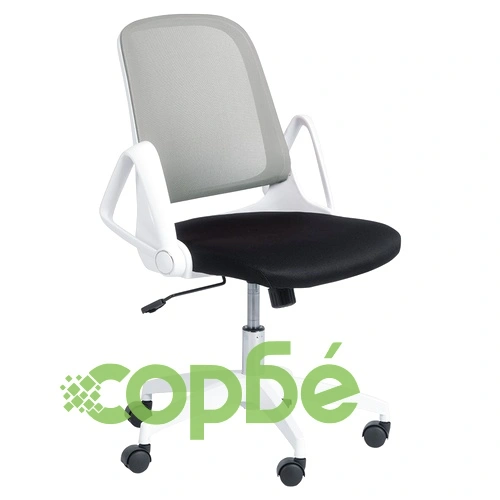 Работен офис стол Comfortino 7033 - светло сиво - черен  ➤ топ цена ➤ sorbe.bg