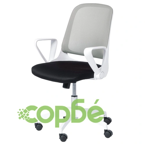 Работен офис стол Comfortino 7033 - светло сиво - черен  ➤ топ цена ➤ sorbe.bg