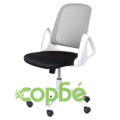 Работен офис стол Comfortino 7033 - светло сиво - черен  ➤ топ цена ➤ sorbe.bg