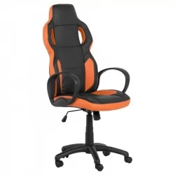 Геймърски стол Comfortino 7510 - черно-оранжев