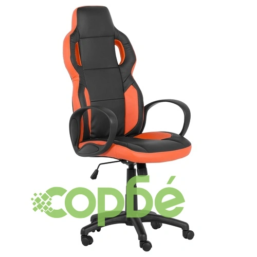 Геймърски стол Comfortino 7510 - черно-оранжев ➤ топ цена ➤ sorbe.bg