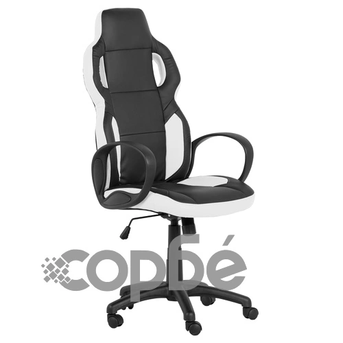 Геймърски стол Comfortino 7510 - черно-бял ➤ топ цена ➤ sorbe.bg