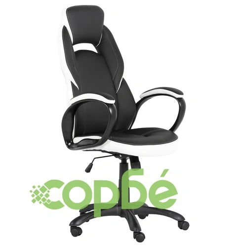 Геймърски стол Comfortino 7511 - черно-бял ➤ топ цена ➤ sorbe.bg