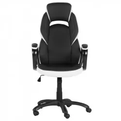 Геймърски стол Comfortino 7511 - черно-бял