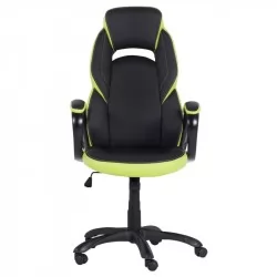 Геймърски стол Comfortino 7511 - черно-зелен