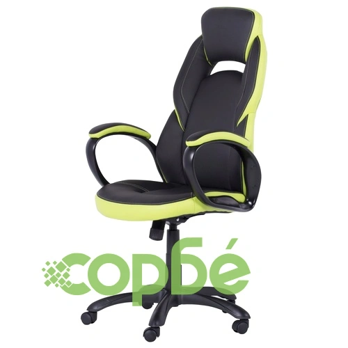 Геймърски стол Comfortino 7511 - черно-зелен ➤ топ цена ➤ sorbe.bg