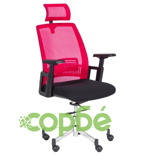 Президентски офис стол Comfortino 7514 - червен / черен ➤ топ цена ➤ sorbe.bg