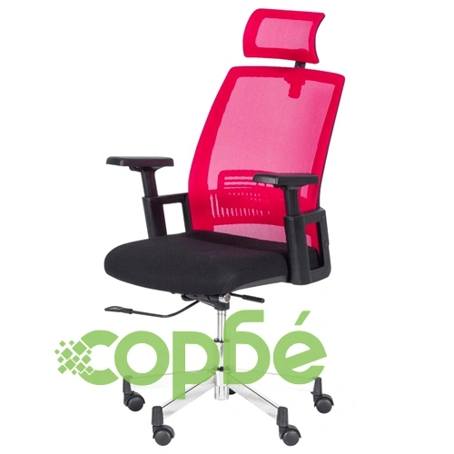 Президентски офис стол Comfortino 7514 - червен / черен ➤ топ цена ➤ sorbe.bg