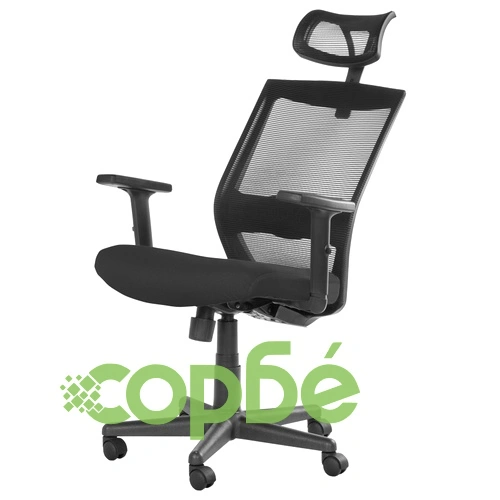 Президентски офис стол Comfortino 7518 - черен ➤ топ цена ➤ sorbe.bg